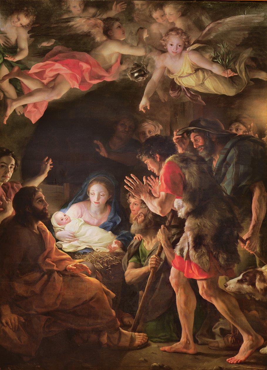 A Pásztorok imádása, 1770 körül (olaj, fa) alkotó: Anton Raphael Mengs
