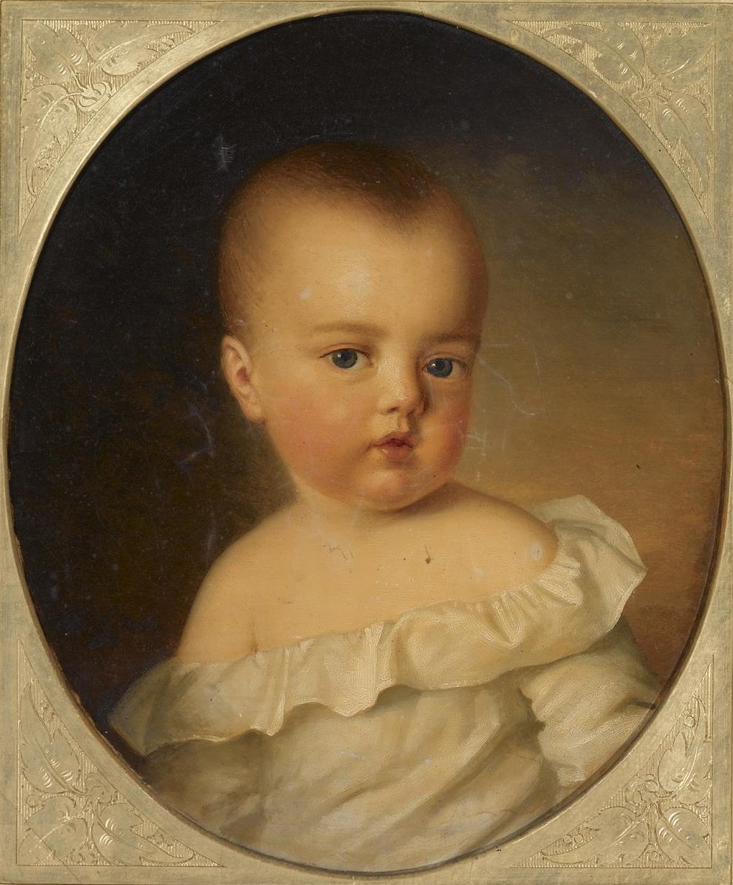 Ausztriai Mária Terézia 1849-1919 gyermekkori portréja, 1850 alkotó: Anton Einsle
