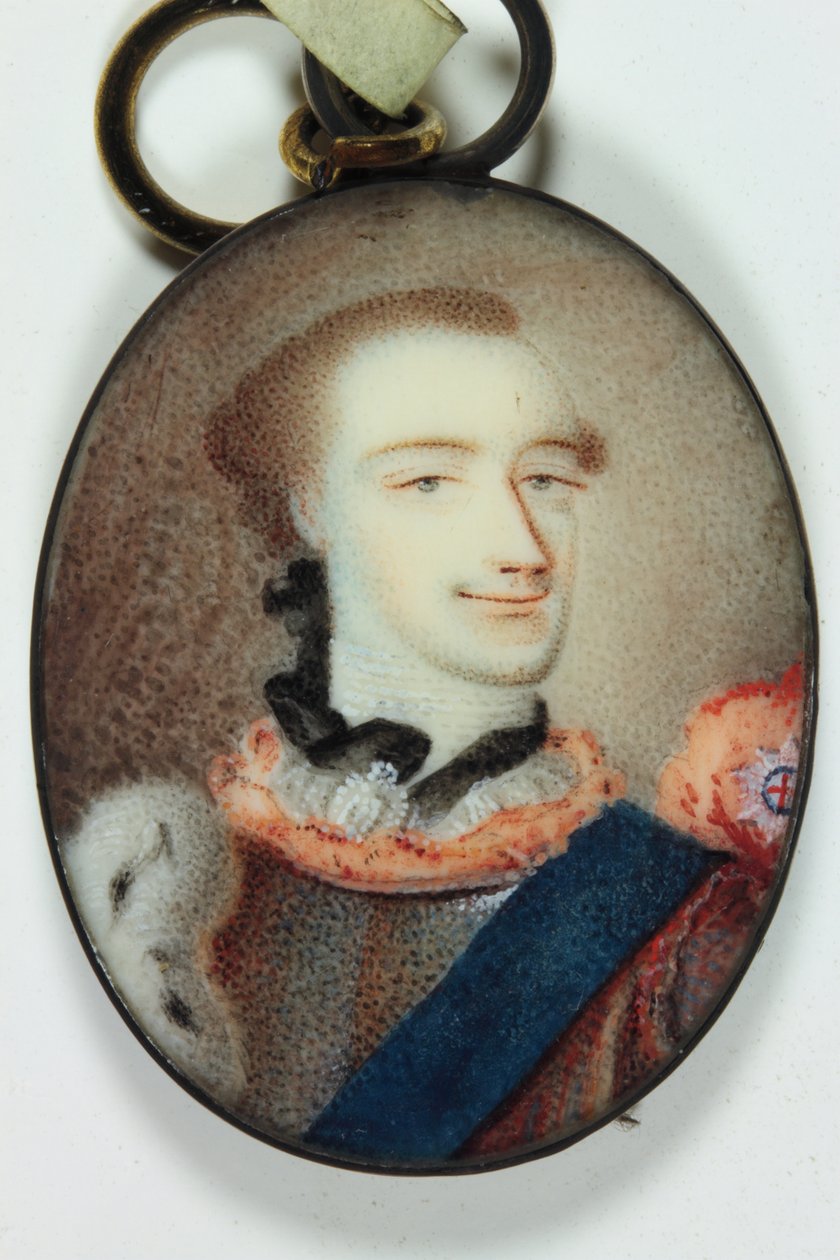 IV. Adolphus Frigyes Mecklenburg-Strelitz herceg (zománc) alkotó: Anton Friedrich (attr.to) Koenig
