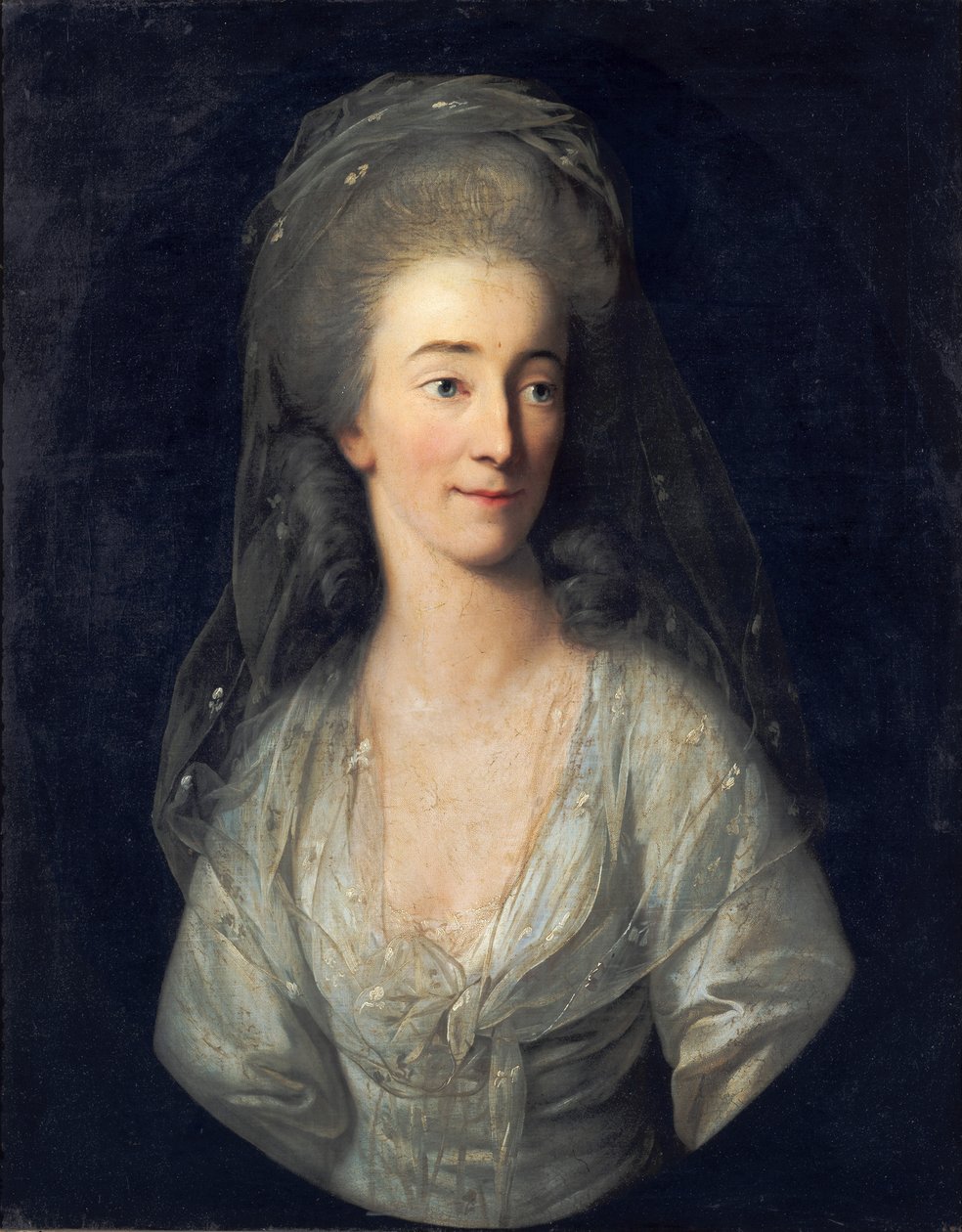 Johanna Isabella von Broizem portréja alkotó: Anton Graff