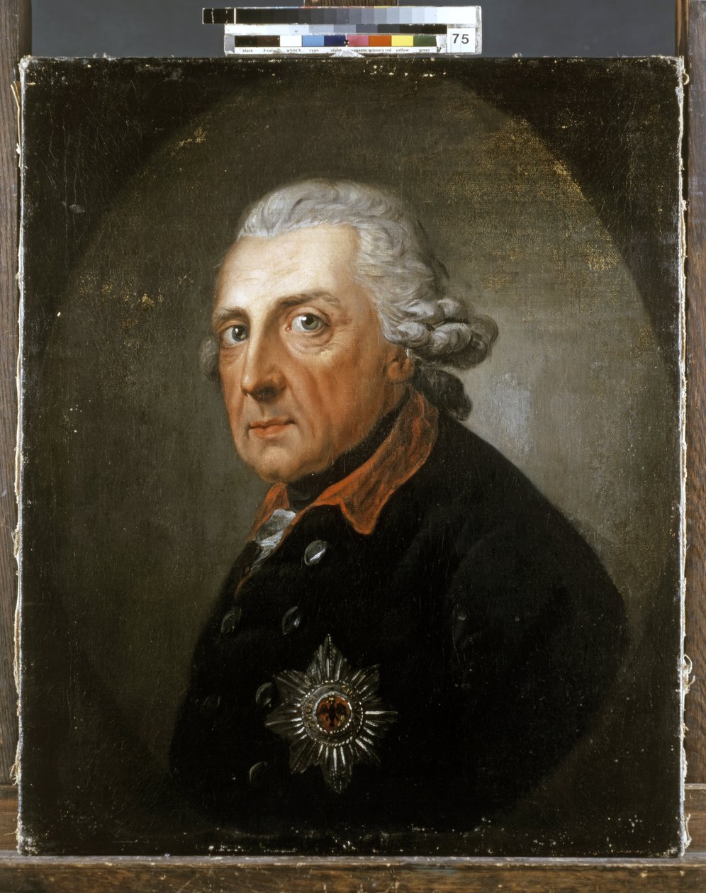 II. FRIEDRICH "A Nagy" porosz király (1712-1786). alkotó: Anton Graff