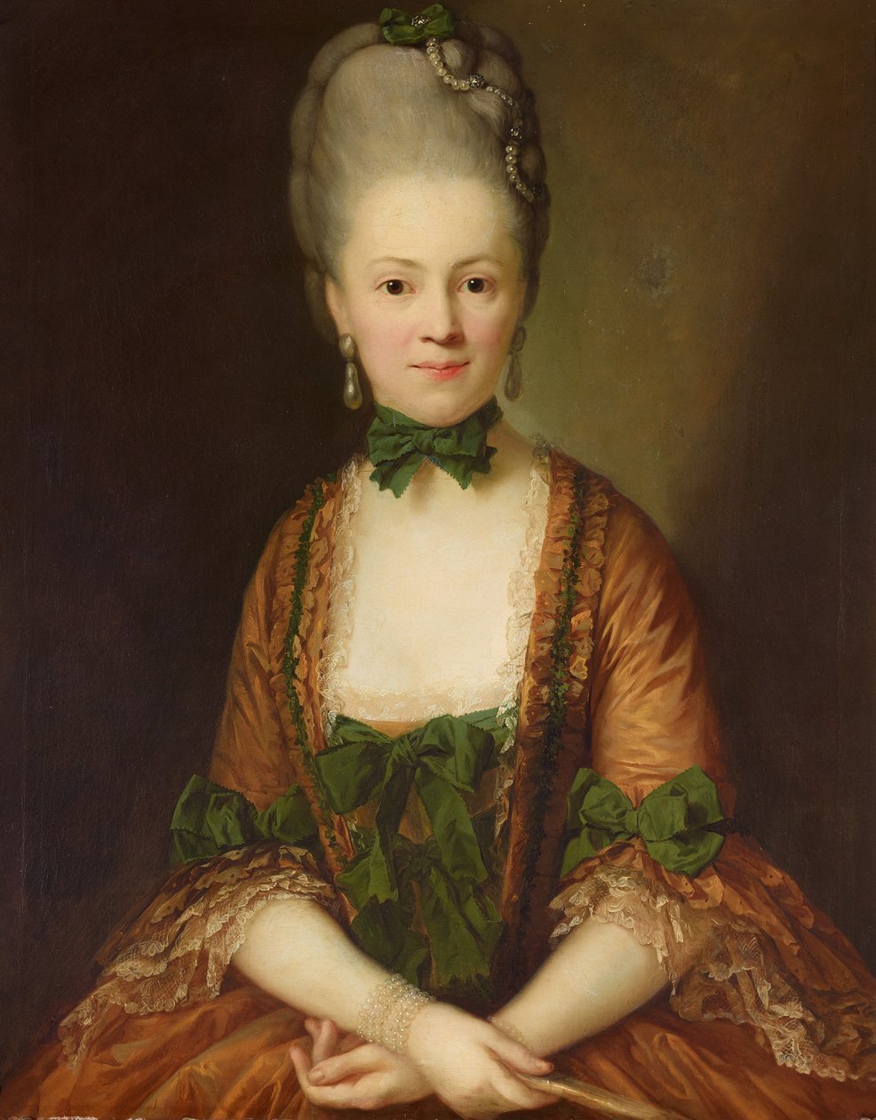 Henriette von Carlowitz portréja alkotó: Anton Graff