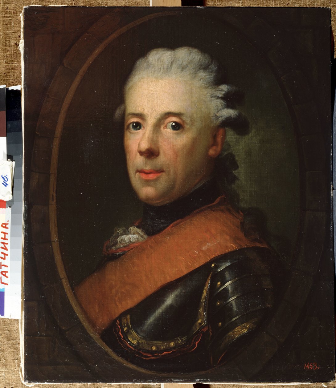 ""Henry porosz herceg (1726-1802), Nagy Frigyes testvérének portréja"" Anton Graff (1736-1813) festménye 1760-1770 Állami Szabadtéri Múzeum-palota Gatchina, Szentpétervár alkotó: Anton Graff