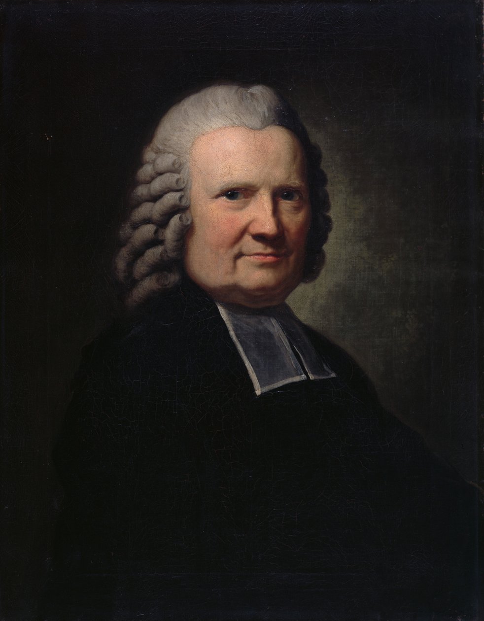 Johann Joachim Spalding kanonok hivatalos ruhában alkotó: Anton Graff