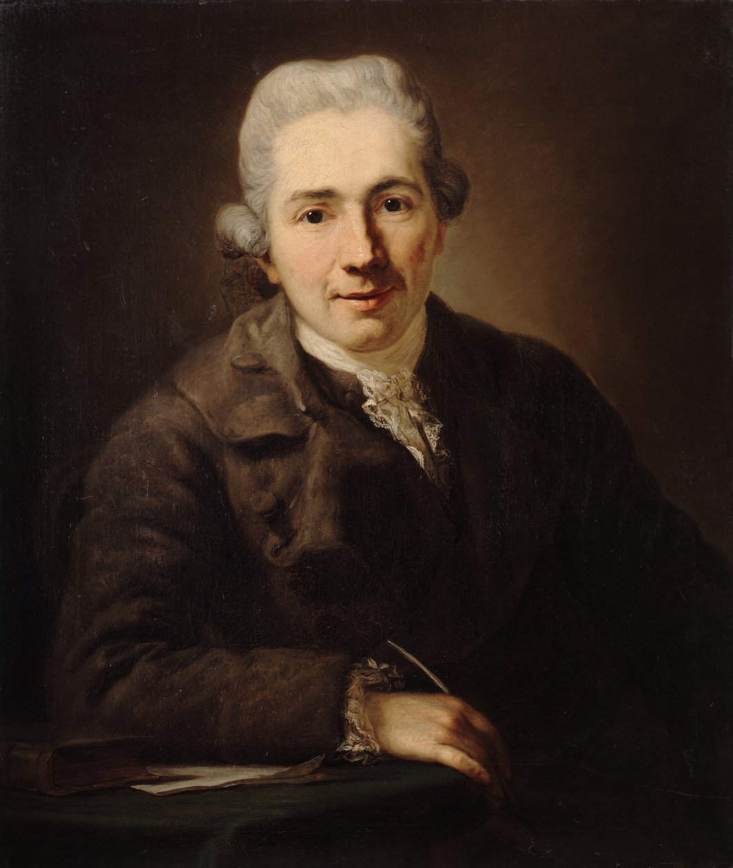 Johann Jakob Engel filozófus és író 1741-1802, 1773. alkotó: Anton Graff