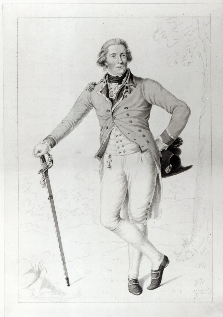 Thomas Bruce, Elgin hetedik grófja, vésette George Perfect Harding, 1787 alkotó: Anton Graff