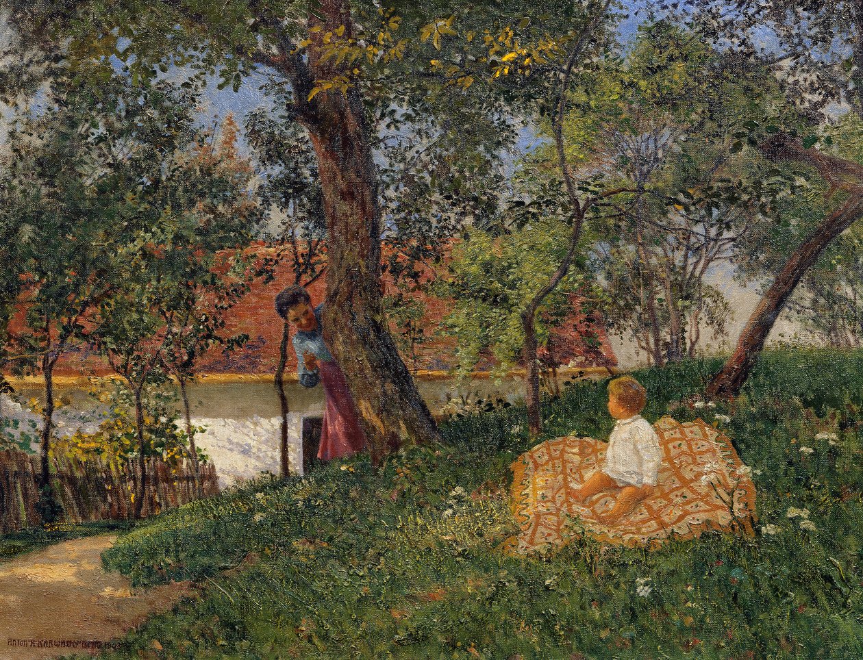 Egy nyári nap alkotó: Anton Hans Karlinsky