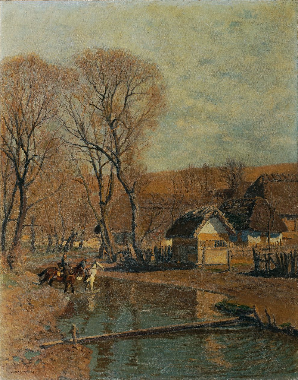 Vorfrühling in Ostgalizien alkotó: Anton Hans Karlinsky