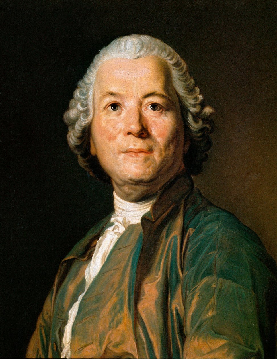 Christoph Willibald Gluck (1714-1787) német zeneszerző portréja. Anton Hansman festménye (XIX. század) alkotó: Anton Hansman