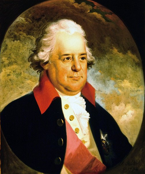 Sir George Yonge Bt. portréja alkotó: Anton Hickel