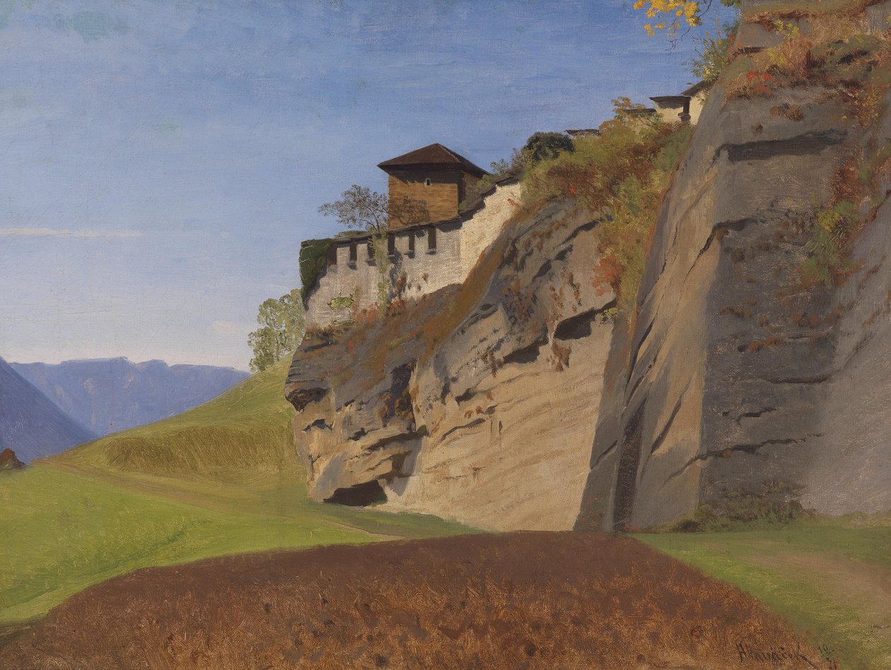 Anton Hlavacek Richterhöhe a salzburgi Mönchshegyen 1871 alkotó: Anton Hlavacek