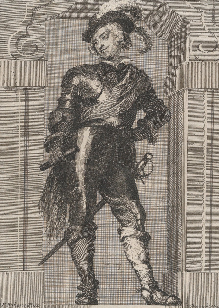 Infante Ferdinánd osztrák bíboros portréja, 1728. alkotó: Anton Joseph von Prenner