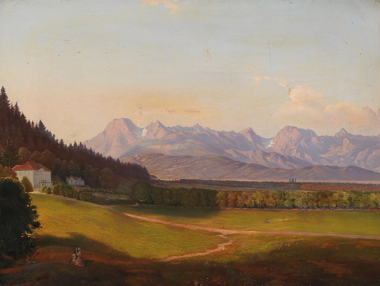 Radetzky Villa és a Kamnik Alpok Krainban alkotó: Anton Karinger