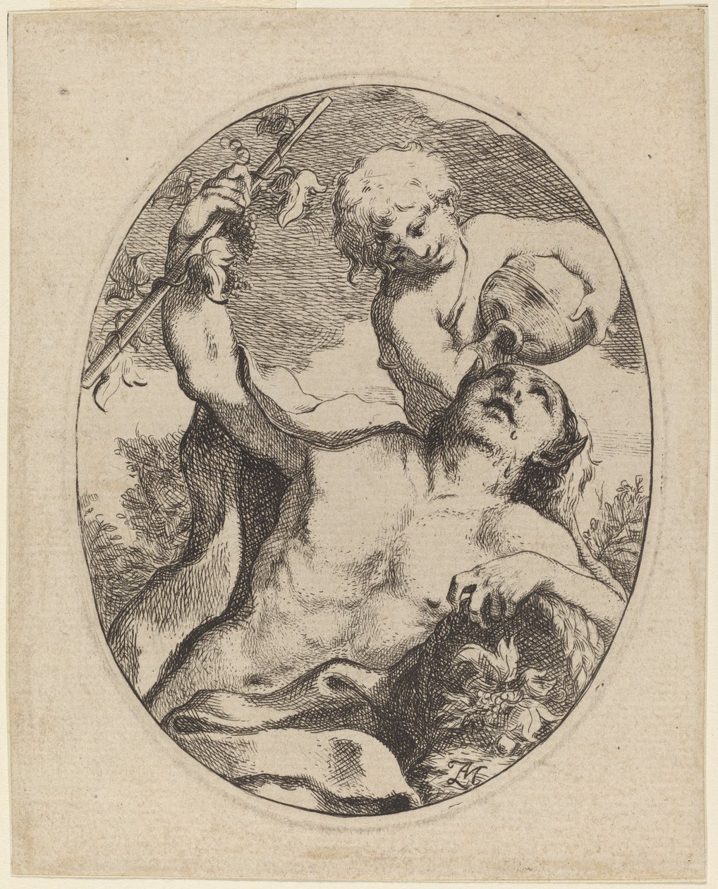 Bacchus alkotó: Anton Maria Zanetti II
