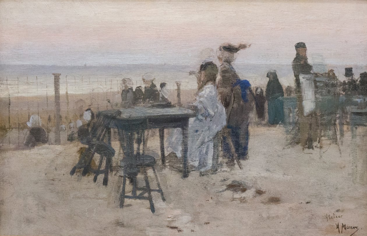 Holland: Scheveningenben alkotó: Anton Mauve