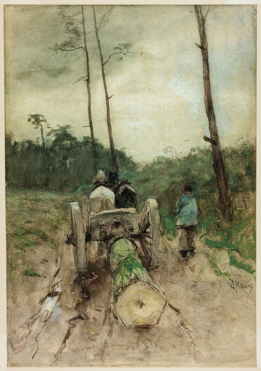 Az erdész szekere alkotó: Anton Mauve