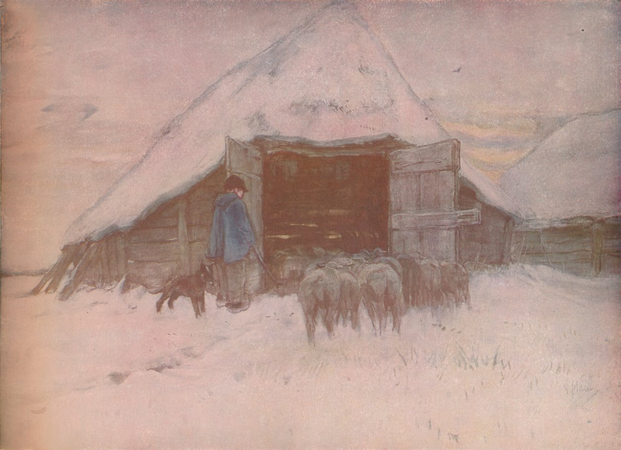 Tél, 1870, 1918 alkotó: Anton Mauve