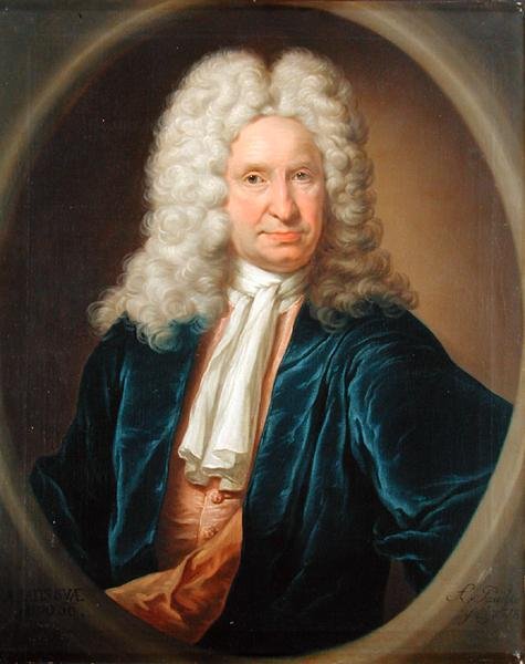 Lutken Mátyás (1652-1722) portréja, 1718 (lásd még: 179059) alkotó: Anton Paulsen