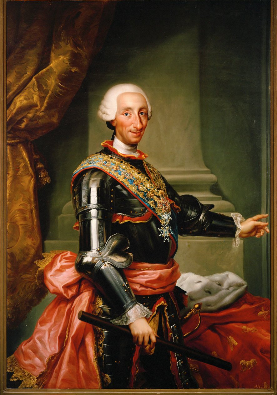 Carlos III, King of Spain ... (festmény, vászon) alkotó: Anton Raphael Mengs