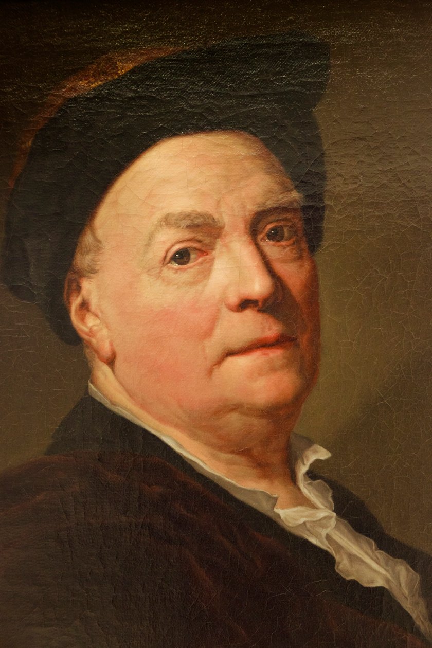 Louis de Silvestre, 1745 körül (részlet) alkotó: Anton Raphael Mengs