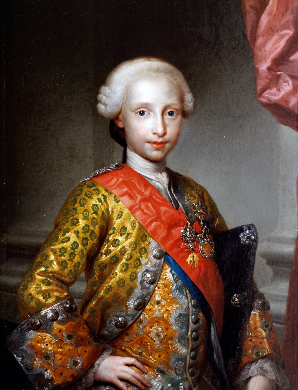 Antonio Pascual portréja Borbonról és Wettinről (Ház alkotó: Anton Raphael Mengs