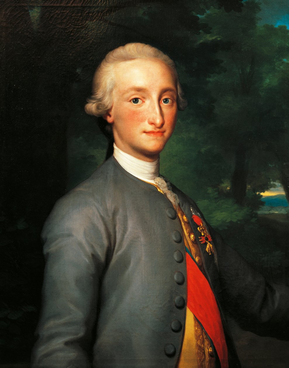 IV. Bourbon Károly, Asztúria hercegének és Spanyolország királyának portréja, Anton Raphael Mengs festménye alkotó: Anton Raphael Mengs