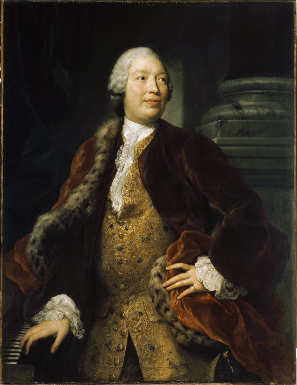Domenico Annibali portréja (olaj, vászon alkotó: Anton Raphael Mengs