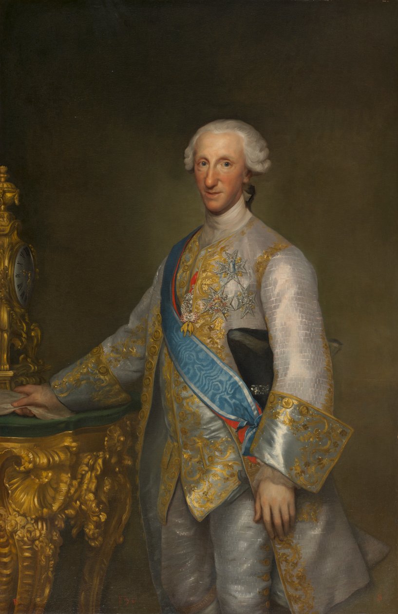 Infante Don Luis de Borbon portréja alkotó: Anton Raphael Mengs