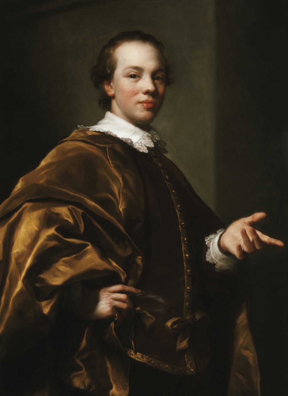 John Garlies vikomt, később Galloway 7. grófja portréja, Garlies uraként alkotó: Anton Raphael Mengs