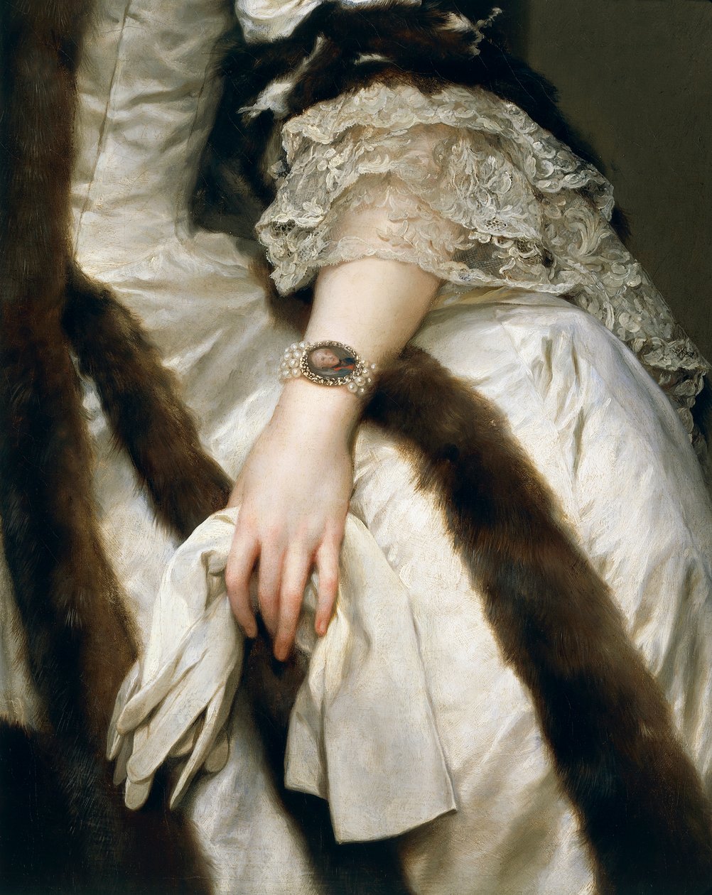 Az osztrák Mária Karolina, Nápoly királynőjének portréja, Anton Raphael Mengs alkotó: Anton Raphael Mengs