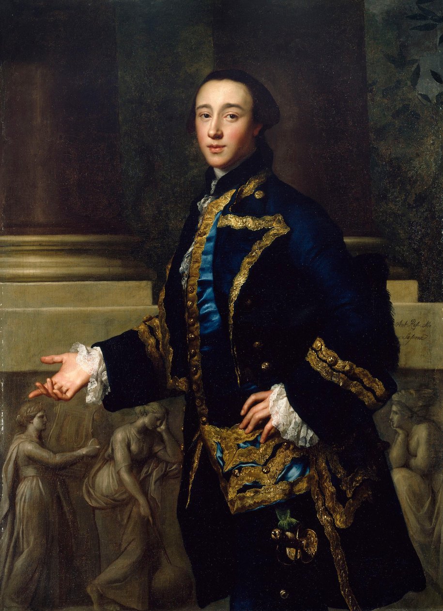 Thomas Conolly (1738–1803) portréja alkotó: Anton Raphael Mengs