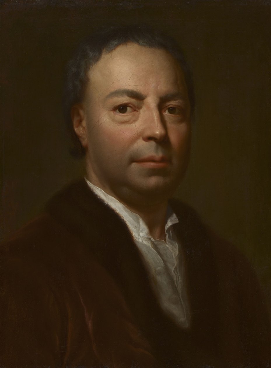 A művész apjának portréja, Ismael Mengs alkotó: Anton Raphael Mengs