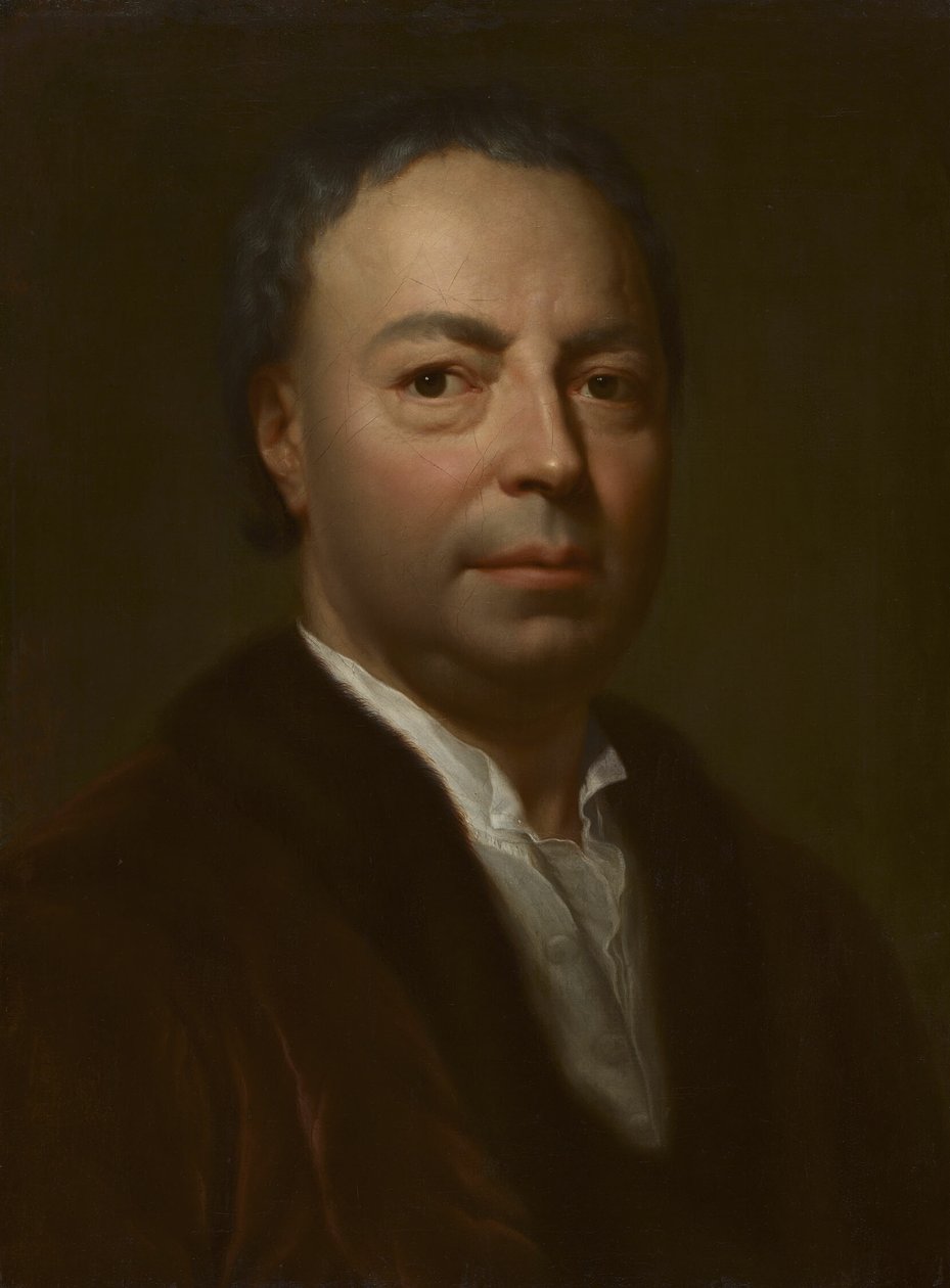 A művész apjának portréja, Ismael Mengs alkotó: Anton Raphael Mengs
