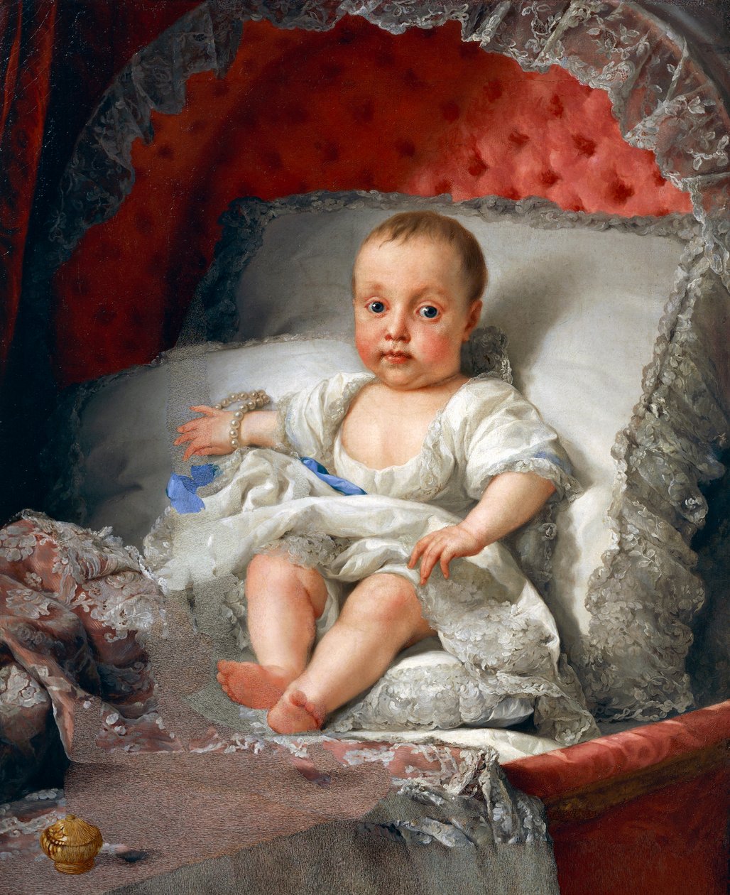 Az Infanta Carlota Joaquina de Bourbon portréja, Anton Raphael Mengs alkotó: Anton Raphael Mengs