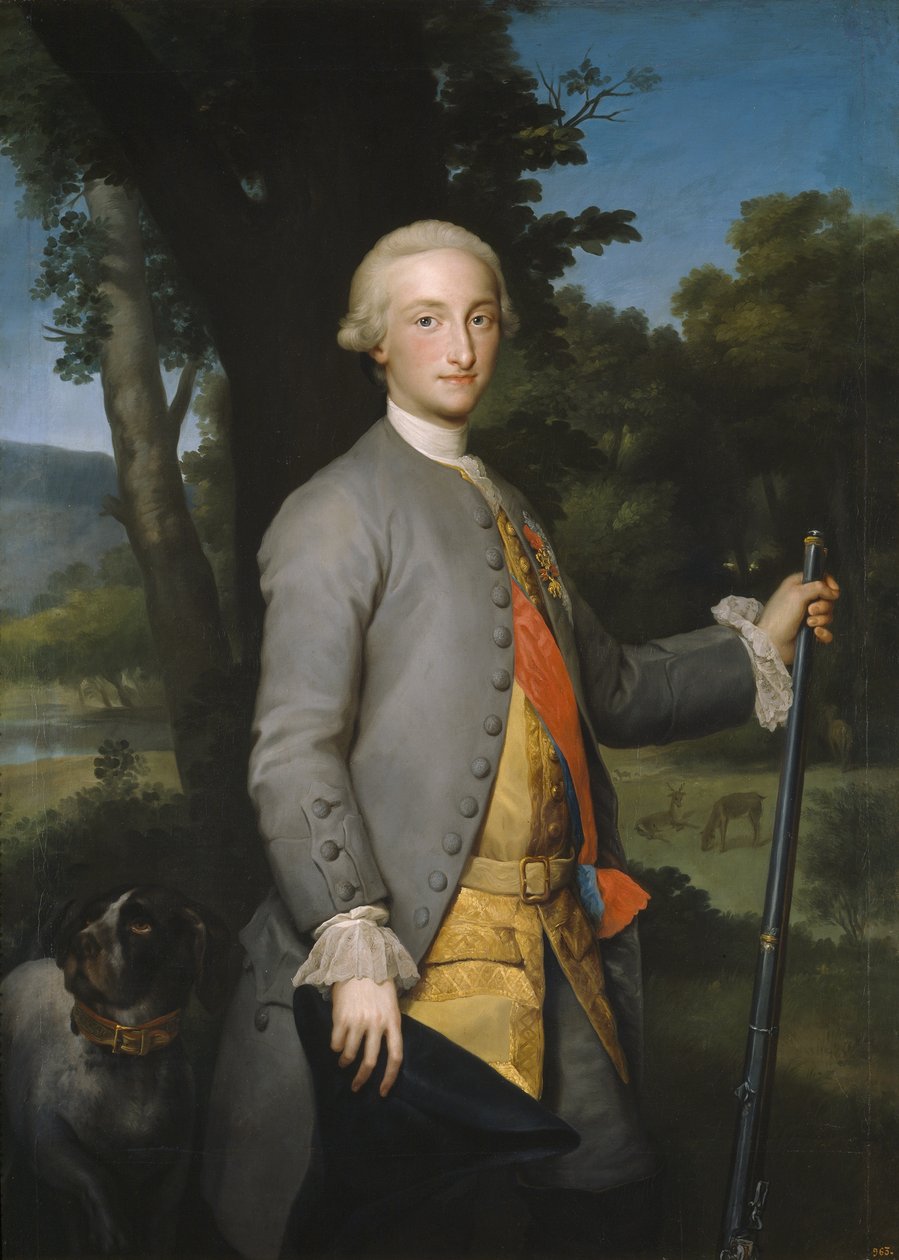 Asztúria hercege, Spanyolország jövőbeli IV. Károlya alkotó: Anton Raphael Mengs