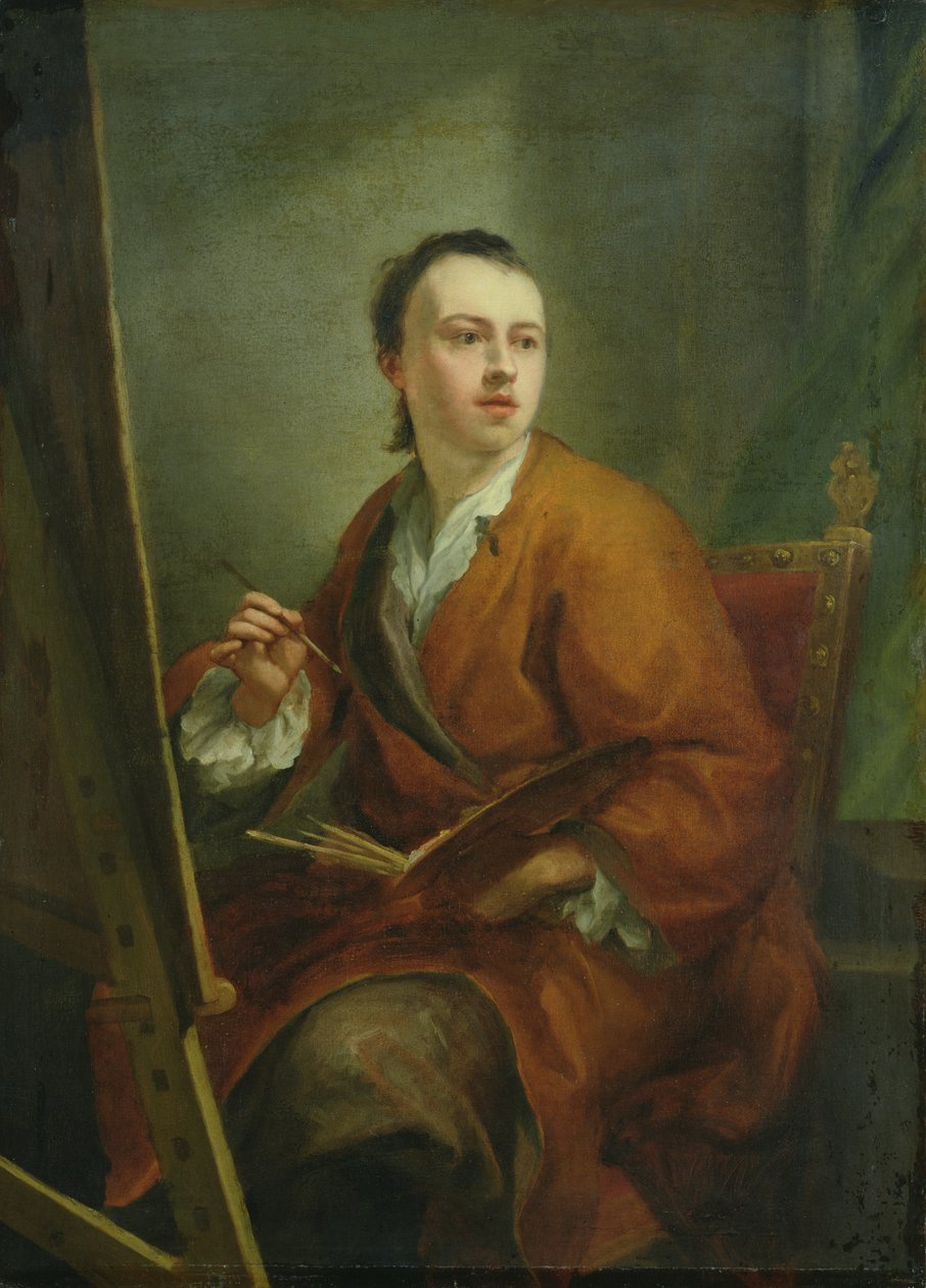 Önarckép, 1755 körül alkotó: Anton Raphael Mengs