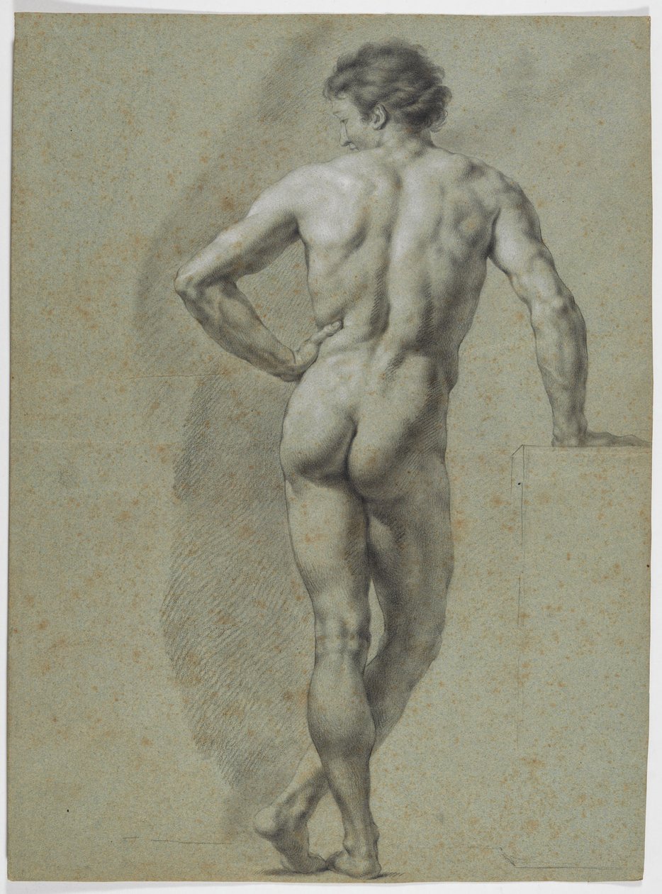 Álló hátsó póz, a bal kar támaszkodik alkotó: Anton Raphael Mengs