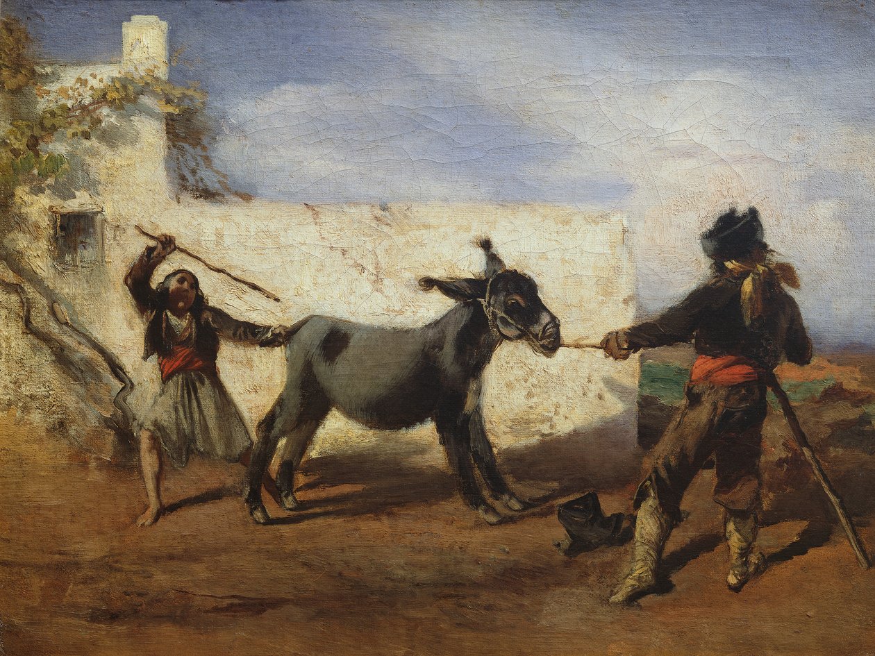 A makacs szamár alkotó: Anton Romako