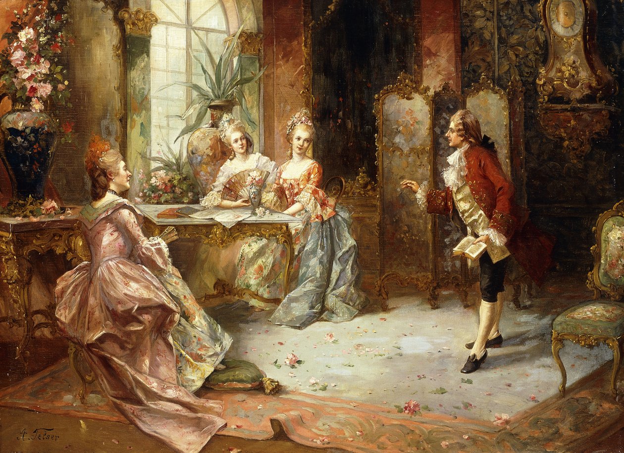 Marie Antoinette történelem leckéje alkotó: Anton Telser