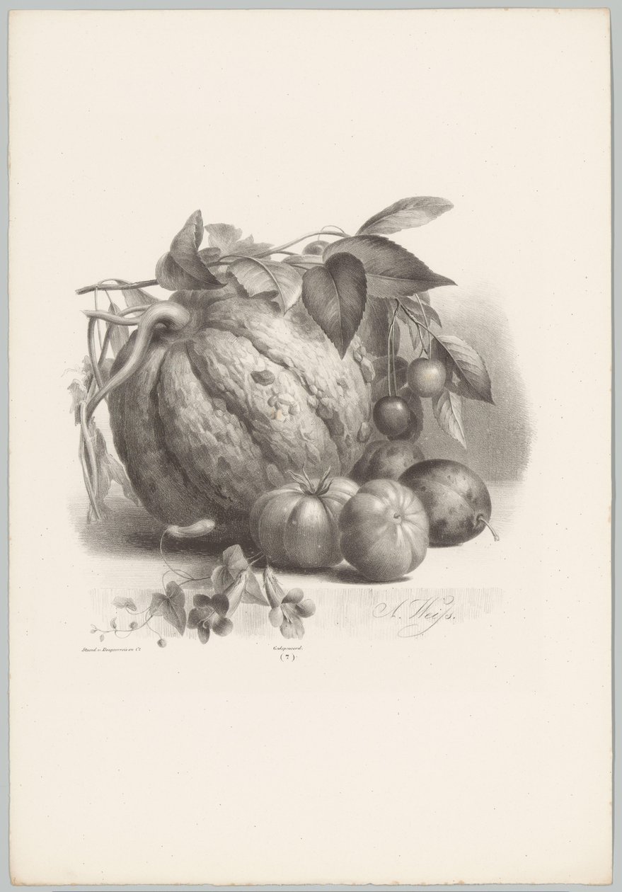Sütőtök, paradicsom és cseresznye Flower and Fruit Studies (...) 10. epizód (sorozat címe) alkotó: Anton Weiss