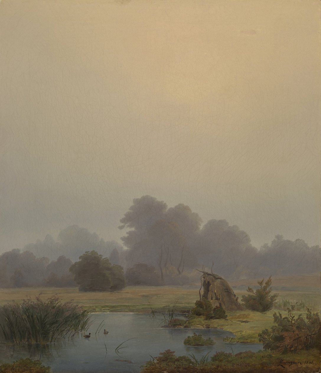 őszi reggel alkotó: Anton Zwengauer