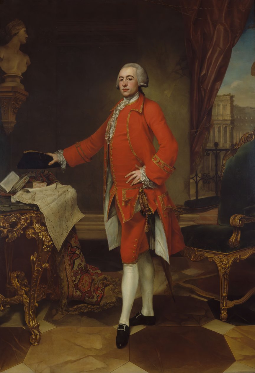Peter du Cane portréja 1741-1823 alkotó: Anton von Maron
