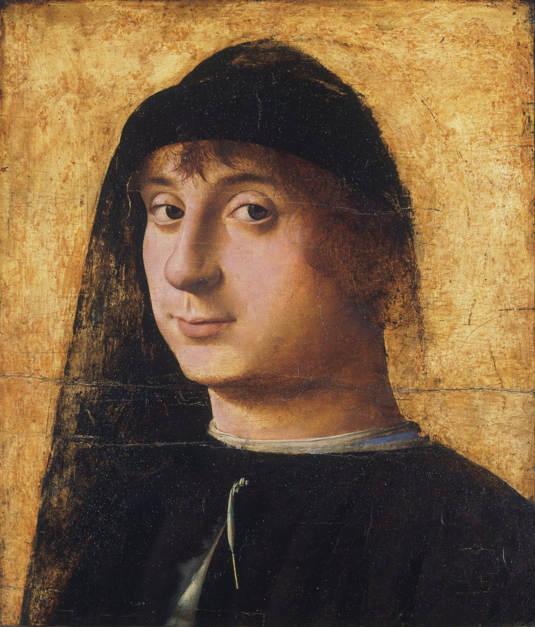 Fiatal úriember portréja alkotó: Antonello da Messina