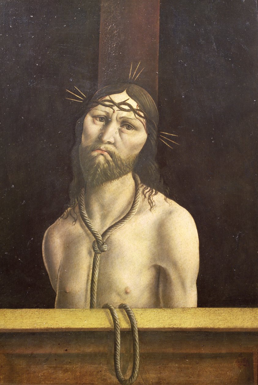 Ecce Homo, 1470 körüli évek alkotó: Antonello da Messina