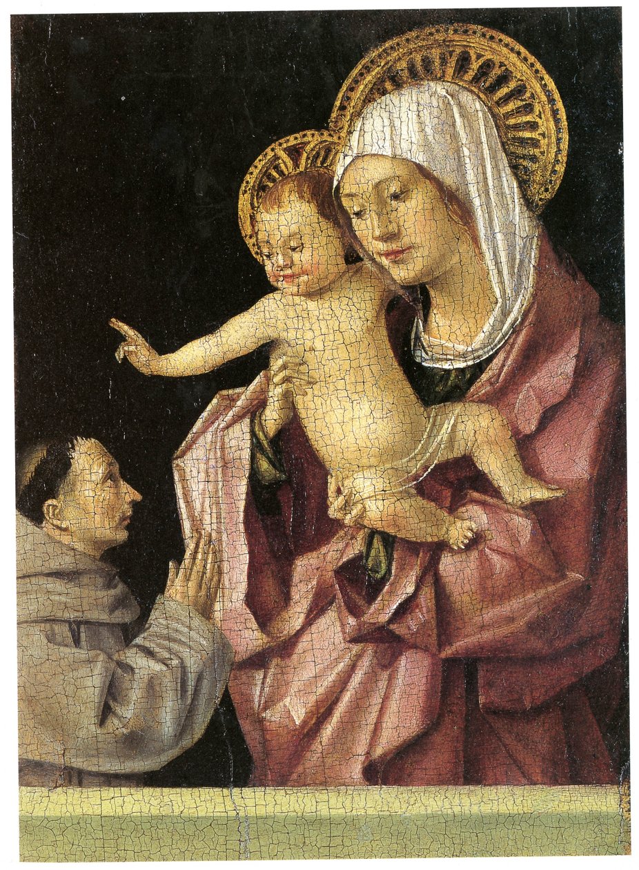 Madonna és gyermeke alkotó: Antonello da Messina