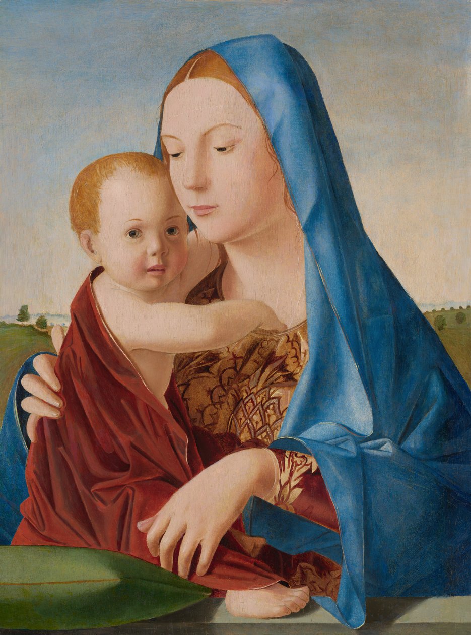 Madonna gyermekével alkotó: Antonello da Messina