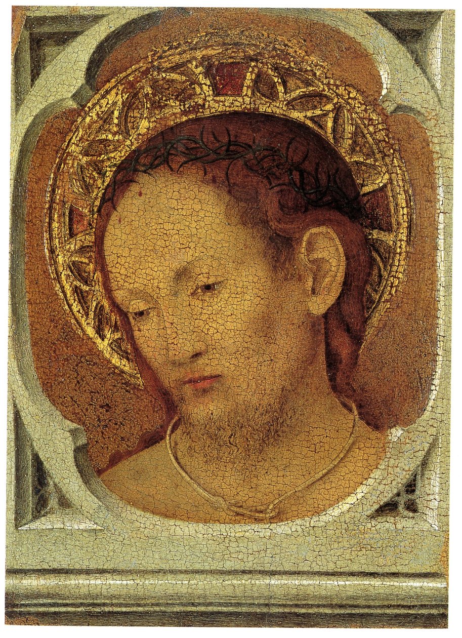 messinai regionális múzeum, antonello da messina, madonna a gyermekkel és Krisztussal a szánalomban 02 alkotó: Antonello da Messina