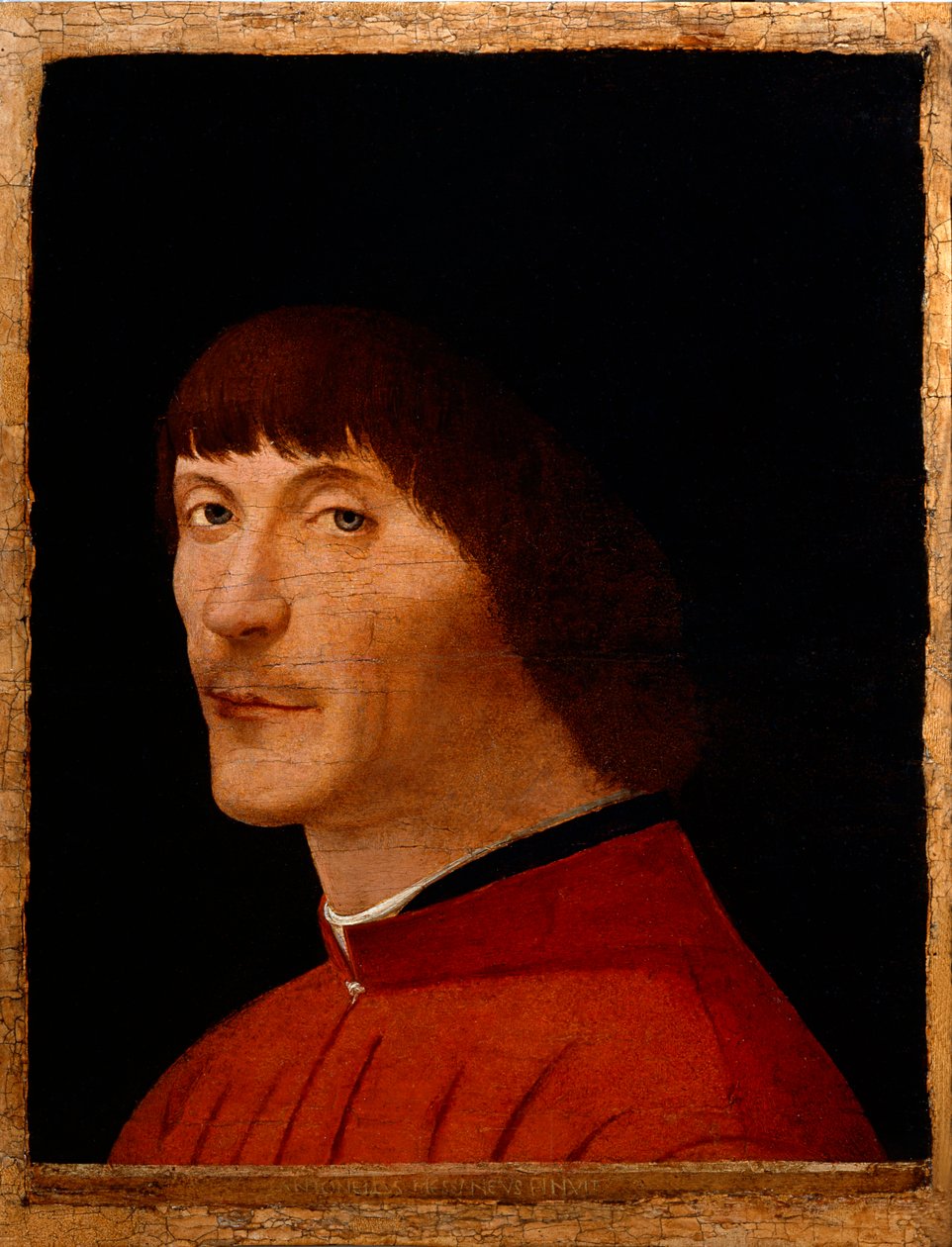Férfi portré, 1468-1470. alkotó: Antonello da Messina
