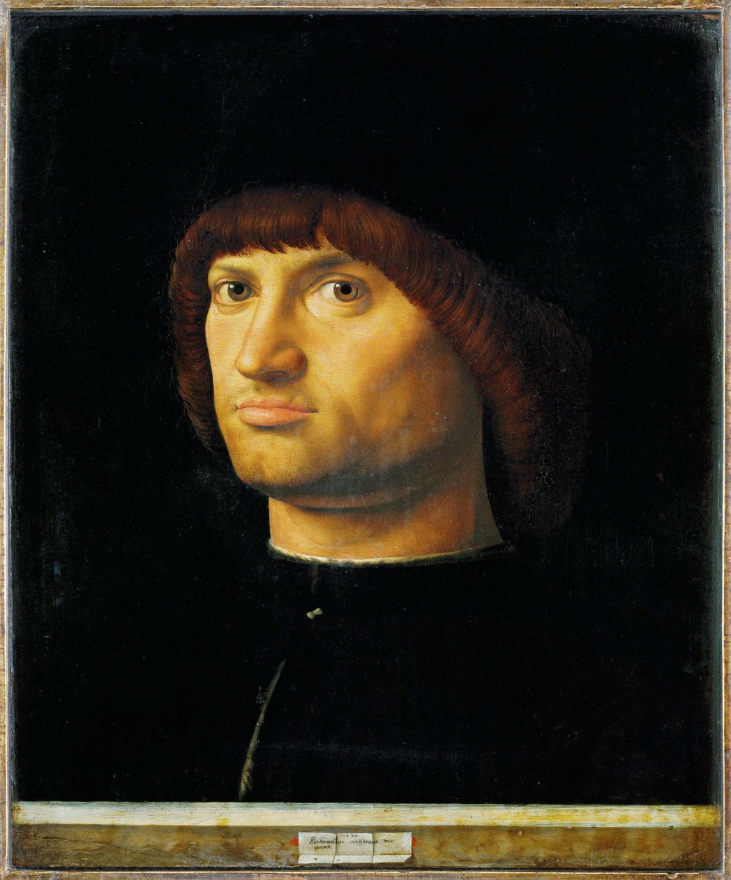 Egy férfi portréja, Il Condottiere alkotó: Antonello da Messina