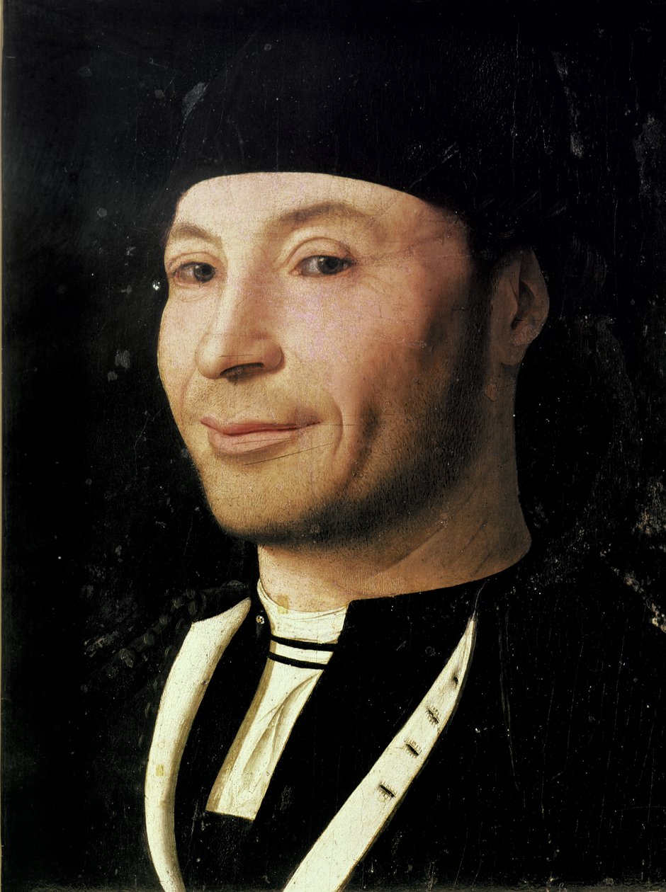 Egy ismeretlen férfi portréja alkotó: Antonello da Messina